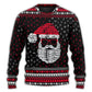 Christmas Santa Retro Viking Sweater For Festive Events Weekend Outings And Comfortable Winter Style