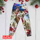 Rooftop Santa Christmas Eve Long Sleeve Pajamas Set For Christmas Sleepwear And Family Lounging