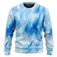 Musical Notes Dark Blue Sweater For Outdoor Events Weekend Trips And Relaxed Casual Wear