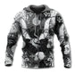 Dragon Fire Compass Baroque Hoodie For Fantasy Art Lovers Travel Activities And Streetwear