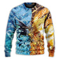 Dragon Immortal Fantasy Sweater For Nature Inspired Fashion Events And Relaxed Everyday Comfort