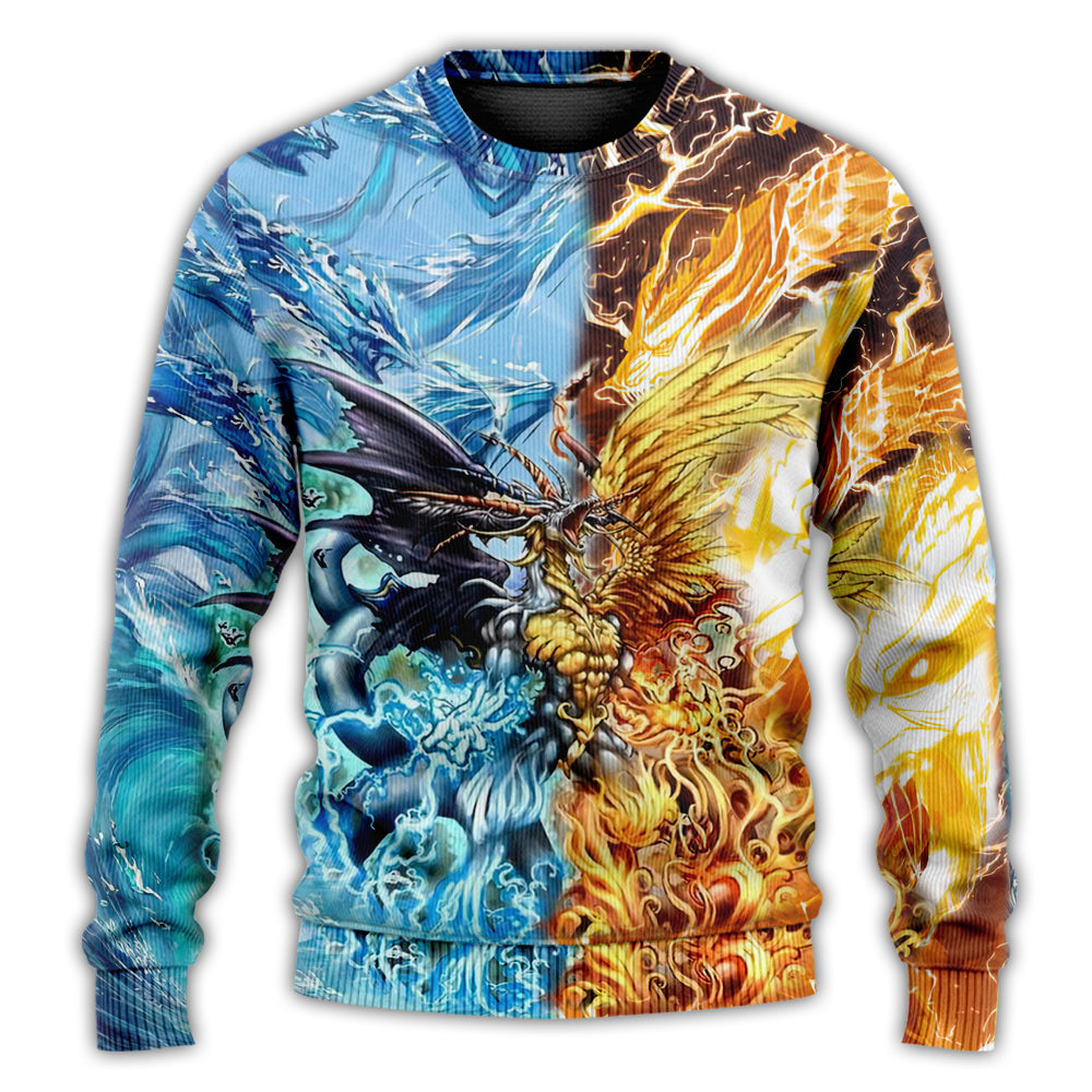 Dragon Immortal Fantasy Sweater For Nature Inspired Fashion Events And Relaxed Everyday Comfort