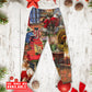 Santa Everyday Christmas Moments Long Sleeve Pajamas Set For Holiday Travel And Comfortable Home Wear