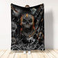 Skull Oh My Skull Flannel Blanket For Cozy Bedroom Sofa Decor