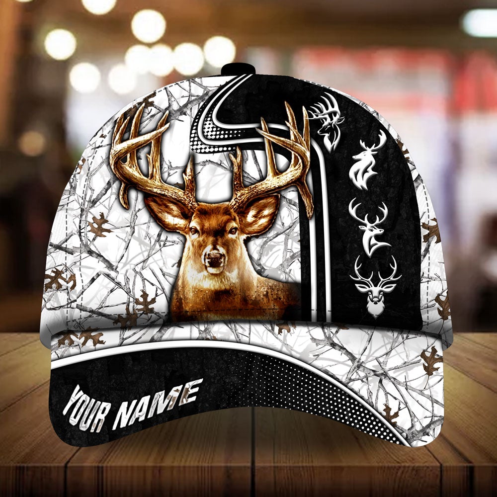 Beautiful Deer Hunting Version Personalized Classic Cap For Daily Outfits Festivals And Thoughtful Gift Giving