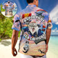 Parasailing Cat Hawaiian Shirt For Summer Vacation, Beach Travel, And Casual Wear