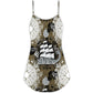 Dragon Old Ship Vintage Sea Life V-Neck Sleeveless Cami Dress For Summer Events And Comfortable Everyday Style
