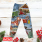 Farmhouse Christmas Happiness Long Sleeve Pajamas Set For Holiday Bedtime And Cozy Home Wear