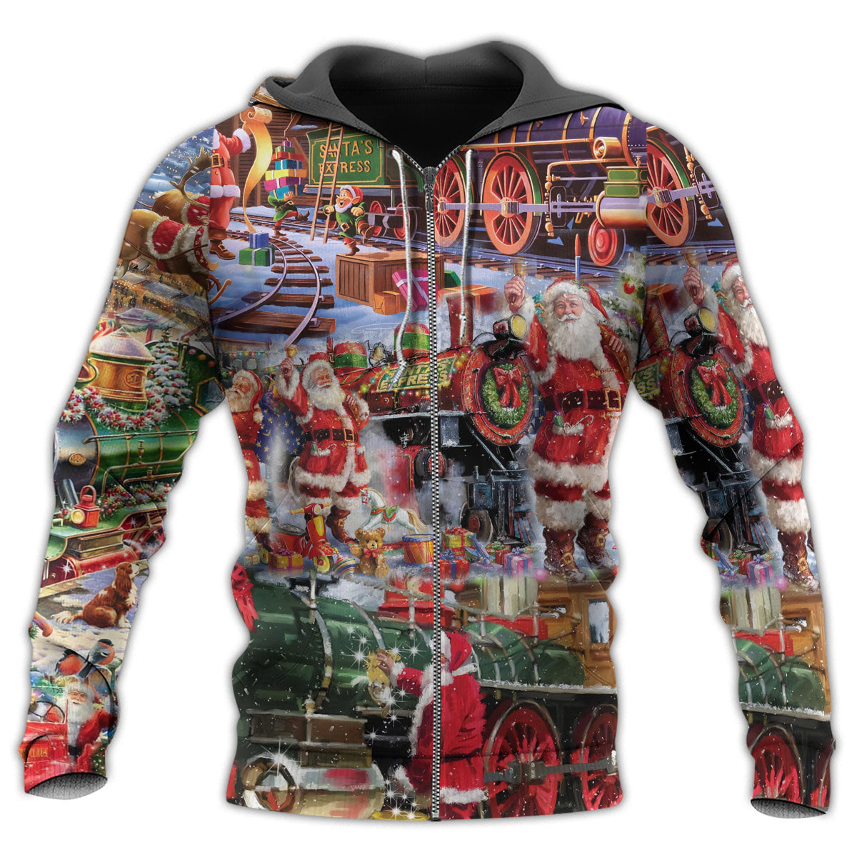 Christmas Joy Love Peace Family Hoodie For Seasonal Parties Casual Wear And Thoughtful Holiday Gifts
