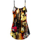 Guitar Music Is Everything V-Neck Sleeveless Cami Dress For Beach Trips Parties And Relaxed Warm Weather Style