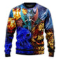 Mystic Dragon Fantasy Sweater For Outdoor Activities Weekend Trips And Relaxed Everyday Outfits