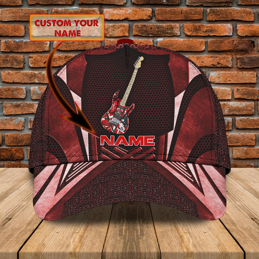 Guitar All Over Print Classic Cap For Casual Styling Beach Days And Weekend Adventures