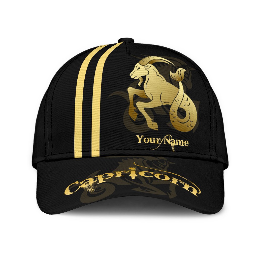 Capricorn Custom All Over Print Classic Cap For Festivals Travel Adventures And Casual Gift Giving