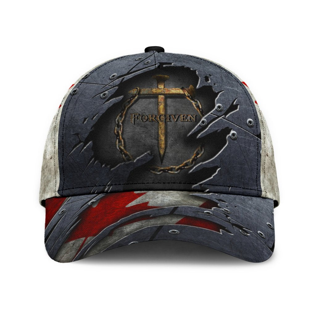Canada Faith All Over Print Classic Cap For Seasonal Events Outdoor Trips And Everyday Comfort