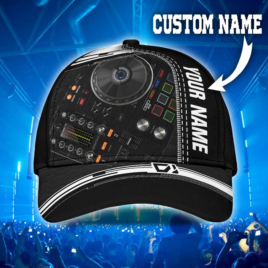 Personalized DJ Player Music Classic Cap For Weekend Travel Outdoor Events And Casual Outfits