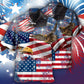 Eagle American 4Th July Freedom Hawaiian Shirt Pattern View For Relaxed Warm Weather Outfits