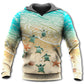 Turtle Love Ocean Hoodie For Sea Enthusiasts Vacation Style And Comfortable Layering
