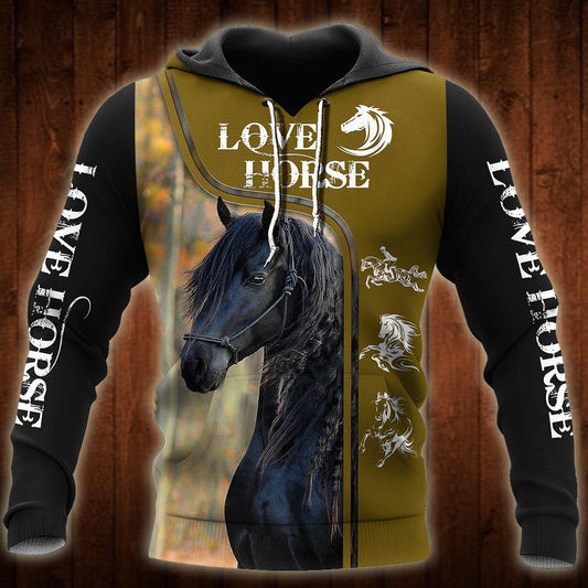 Horse Love Hoodie For Country Outings Travel Days And Relaxed Streetwear