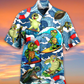 Happy Turtle Surf Hawaiian Shirt For Beach Parties And Weekend Getaways