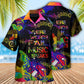 Guitar Hawaiian Shirt With All Over Print For Island Holidays Summer Parties And Casual Outdoor Wear