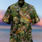 Skull Cactus Hawaiian Shirt Pattern Detail For Summer Holidays And Outdoor Fun