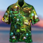 Mystical Cat Night Star Hawaiian Shirt Design View For Resort Travel And Thoughtful Gifting
