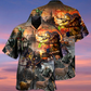 Skull Hunting Hawaiian Shirt For Beach Parties And Weekend Getaways
