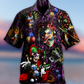 Clown Smiling Hawaiian Shirt For Vacation Days And Relaxed Coastal Outings