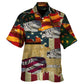 Car American Sunset Custom Hawaiian Shirt For Summer Vacation And Beach Travel