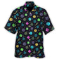 Fantasy Role Dice Hawaiian Shirt For Summer Vacation, Beach Travel, And Casual Wear