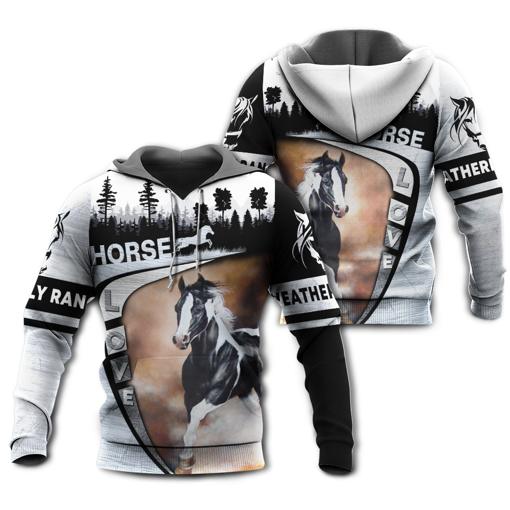 Beautiful Horse Love Racing Hoodie For Horse Lovers Weekend Adventures And Relaxed Daily Style