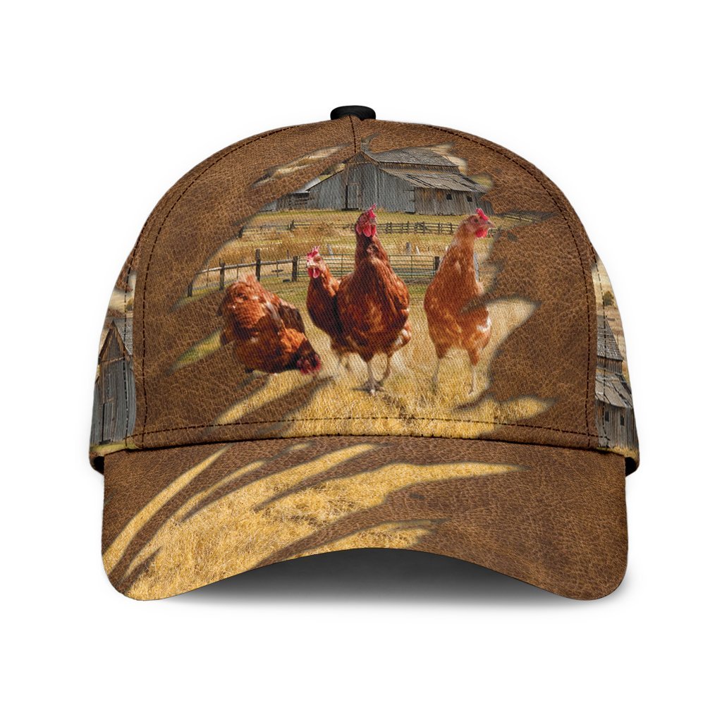 Rooster Farmhouse Classic Cap For Seasonal Events Outdoor Trips And Everyday Comfort