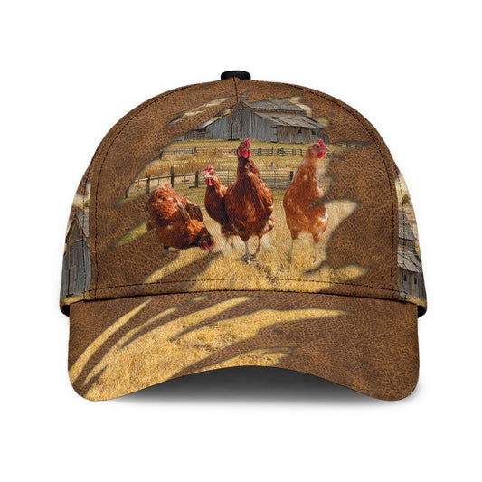 Rooster Farmhouse Classic Cap For Seasonal Events Outdoor Trips And Everyday Comfort