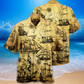 Vintage Sailing Plan Sail Hawaiian Shirt For Summer Events And Casual Outdoor Wear