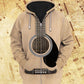 Guitar Loyal Companion Hoodie For Creative Performers Daily Wear And Meaningful Gifting