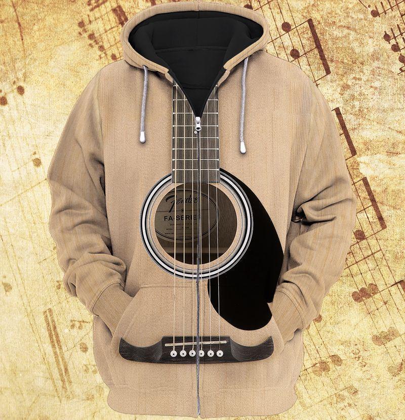 Guitar Loyal Companion Hoodie For Creative Performers Daily Wear And Meaningful Gifting