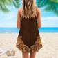 Vintage Turtle Is Beach Soul V-Neck Sleeveless Cami Dress For Coastal Travel And Relaxed Summer Wear