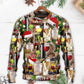 Christmas Wine Night Cozy Holiday Sweater For Holiday Parties Family Gatherings And Seasonal Gift Giving