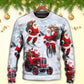 Christmas Fun With Santa Gift Sweater For Festive Family Events Casual Wear And Holiday Gift Giving