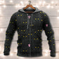 Black Cute Cat Eye Contact Hoodie For Wildlife Themes Travel Days And Comfortable Casual Style