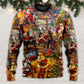 Santa Christmas Happy Holiday Season Of Joy Sweater For Holiday Parties Family Gatherings And Seasonal Gift Giving