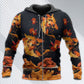 Chicken Wings Fast Food Lover Hoodie For Country Enthusiasts Outdoor Activities And Gifting