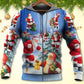 Christmas Santa Night Arrival Hoodie For Holiday Gatherings Winter Travel And Seasonal Gifting