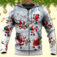 Christmas Santa Snow Mountain Hoodie For Festive Days Casual Adventures And Thoughtful Seasonal Gifting