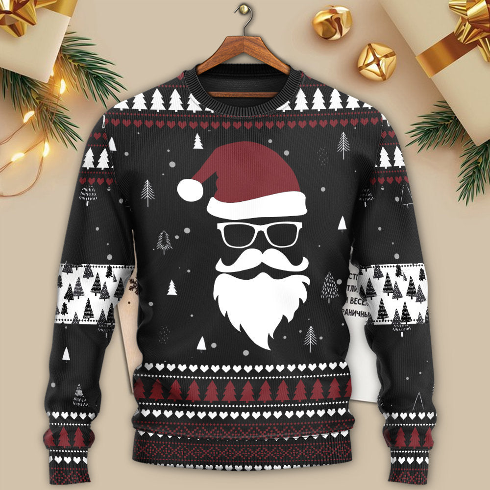 Christmas Santa Rooftop Holiday Sweater For Winter Celebrations Family Events And Thoughtful Gifting