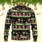 Christmas Santa Claus Big Night Sweater For Festive Family Events Casual Wear And Holiday Gift Giving