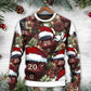 Christmas D20 Witch Dice Holiday Vibe Sweater For Festive Parties Family Photos And Comfortable Seasonal Wear