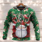 Christmas Santa Lover Joy Hoodie For Winter Streetwear Christmas Travel And Seasonal Home Gatherings