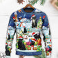 Christmas Black Cat Merry Catmas Sweater For Seasonal Parties Cozy Gatherings And Thoughtful Holiday Gifts