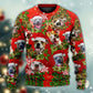 Pitbull Christmas Dogs Are Family Sweater For Festive Family Events Casual Wear And Holiday Gift Giving